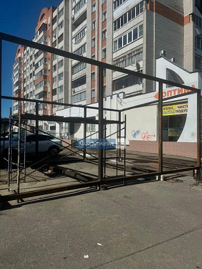 В Иванове власти не могут снести железный каркас на кольце Шубиных